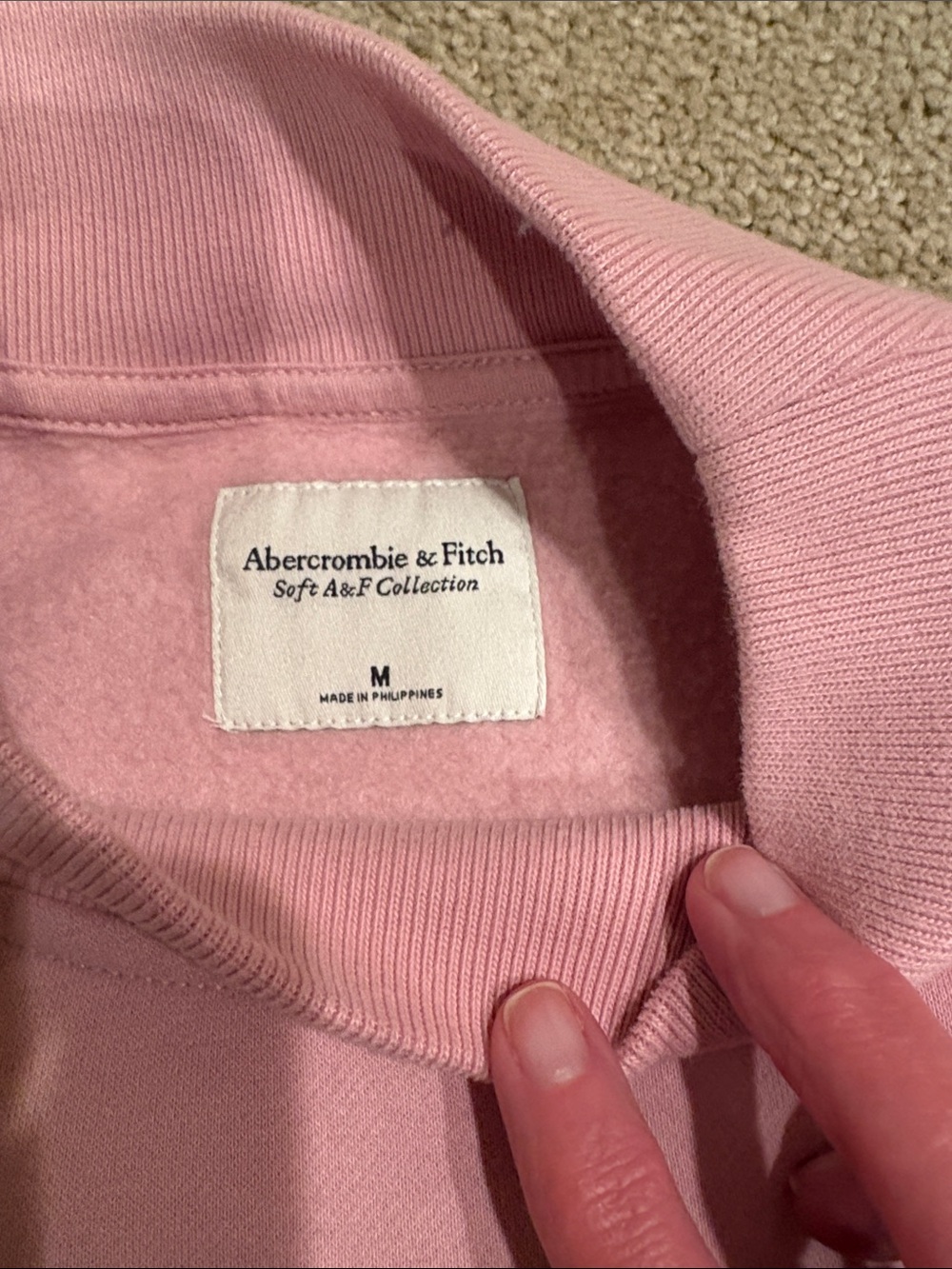 Abercrombie & Fitch Sunday Mockneck Crew - Picture 3 of 4